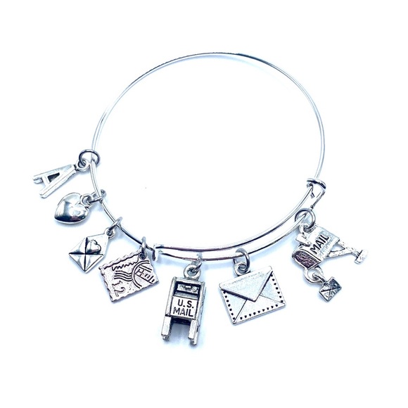 Postal Mail Carrier Bracelet May Be Personalized - Picture 3 of 6